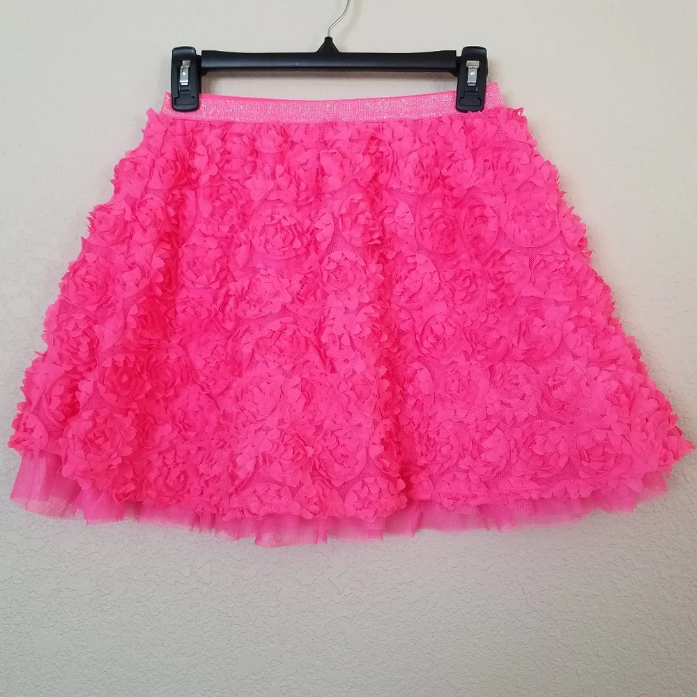 The Children's Place Neon Berry Rosette Skirt